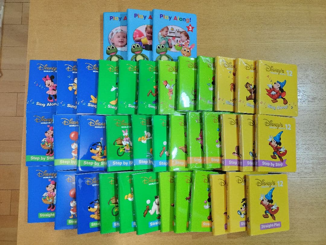 DWE ディズニー英語システム DVD,CD,テキストなど 未開封あり