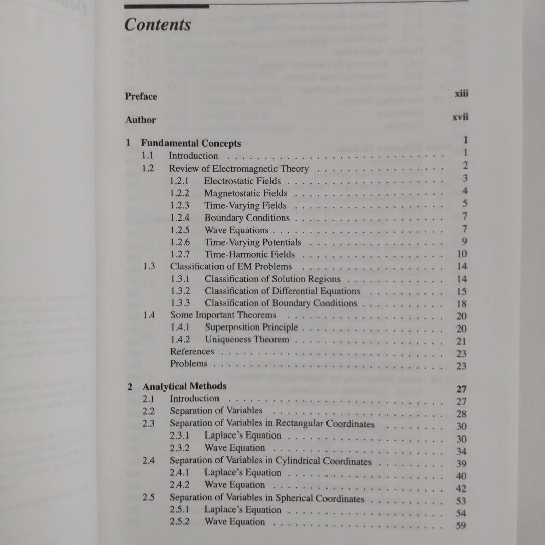 洋書 Numerical Techniques in Electromagnetics