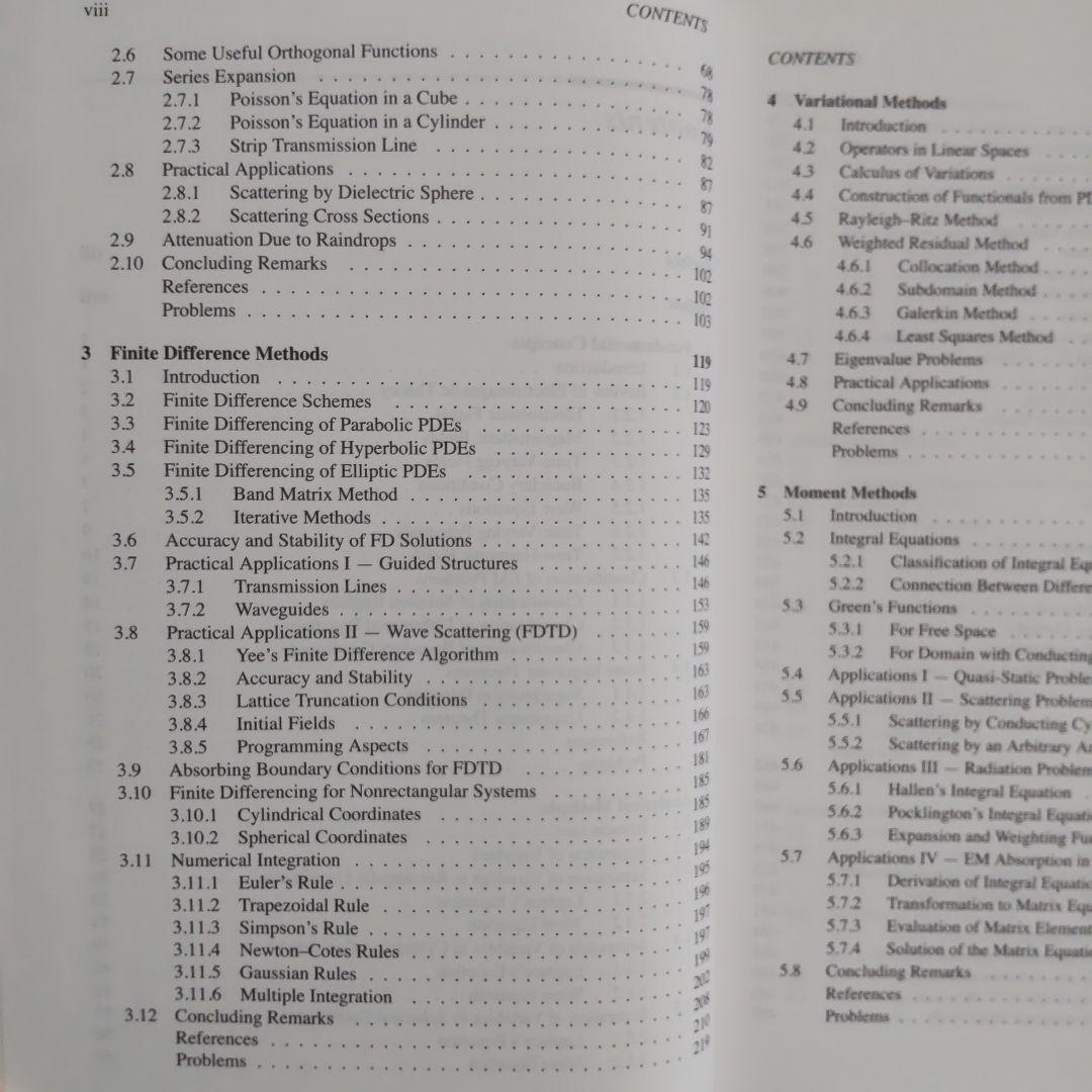 洋書 Numerical Techniques in Electromagnetics