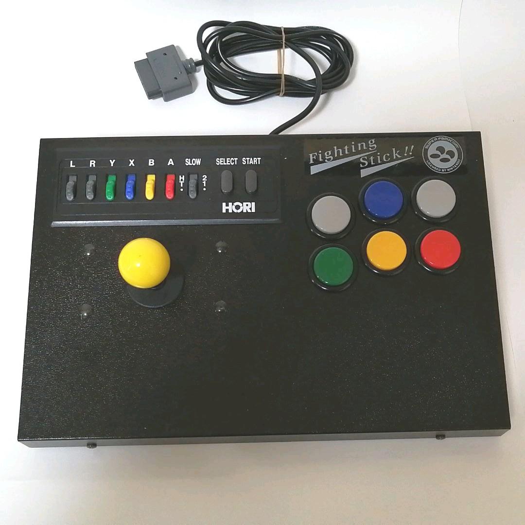 ファイティグスティック SFC用 HORI スーパーファミコン