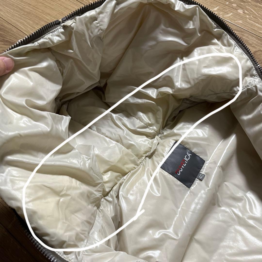 duvetica デュベティカ　ダウンベスト　ベージュ　40