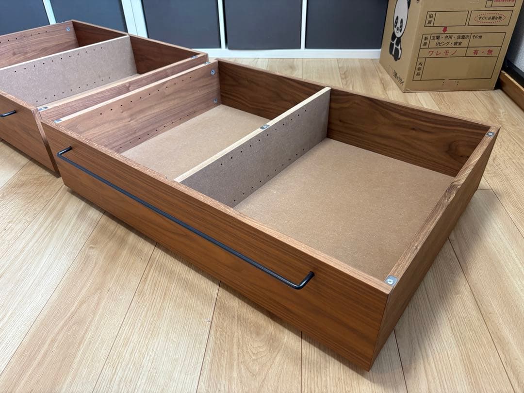 無印良品 ベッドフレーム下収納 2個セット