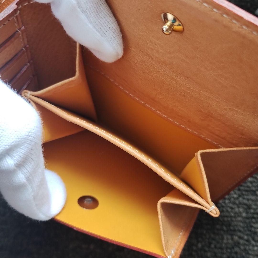 GANZO　二つ折り財布　メンズ　日本製　本革