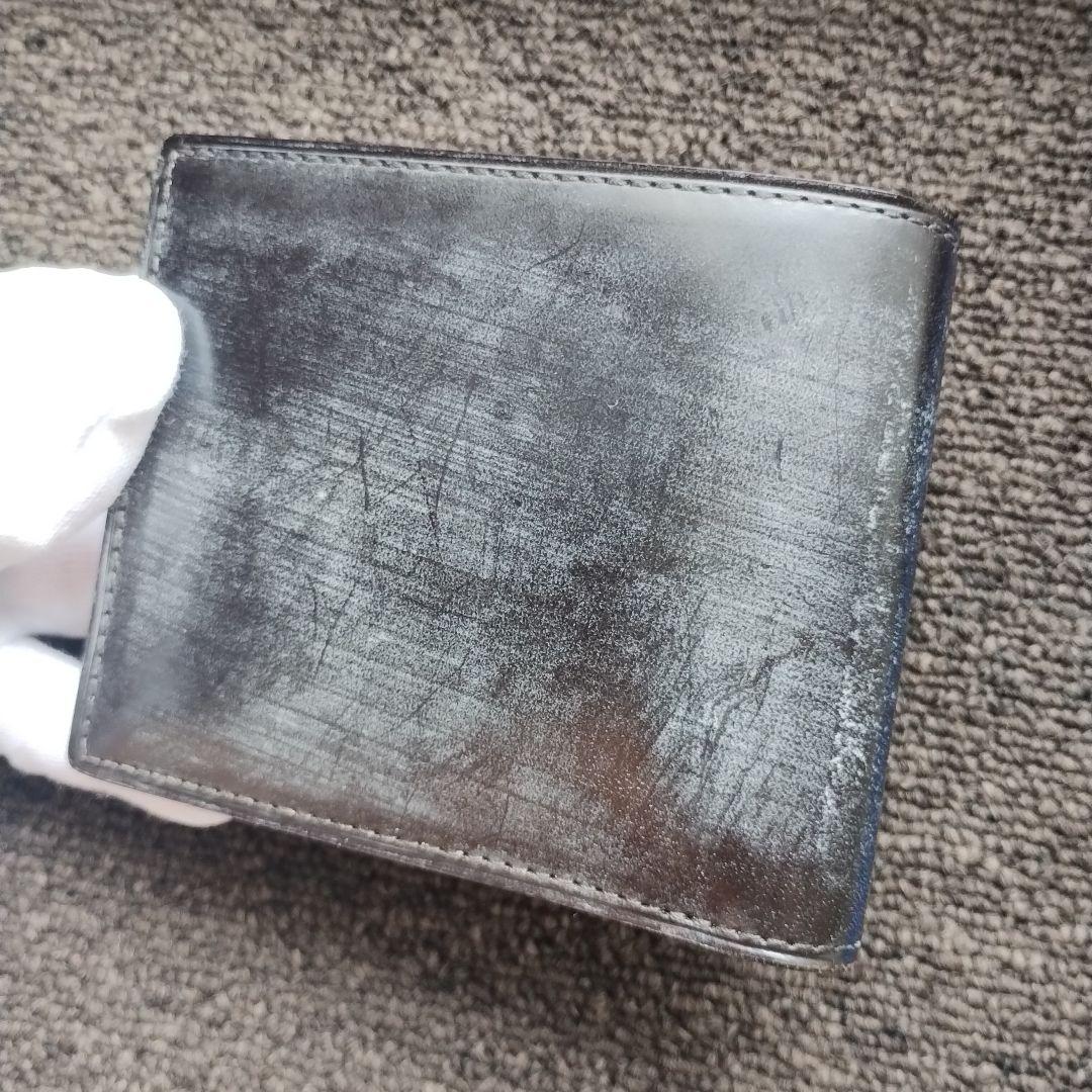 GANZO　二つ折り財布　メンズ　日本製　本革