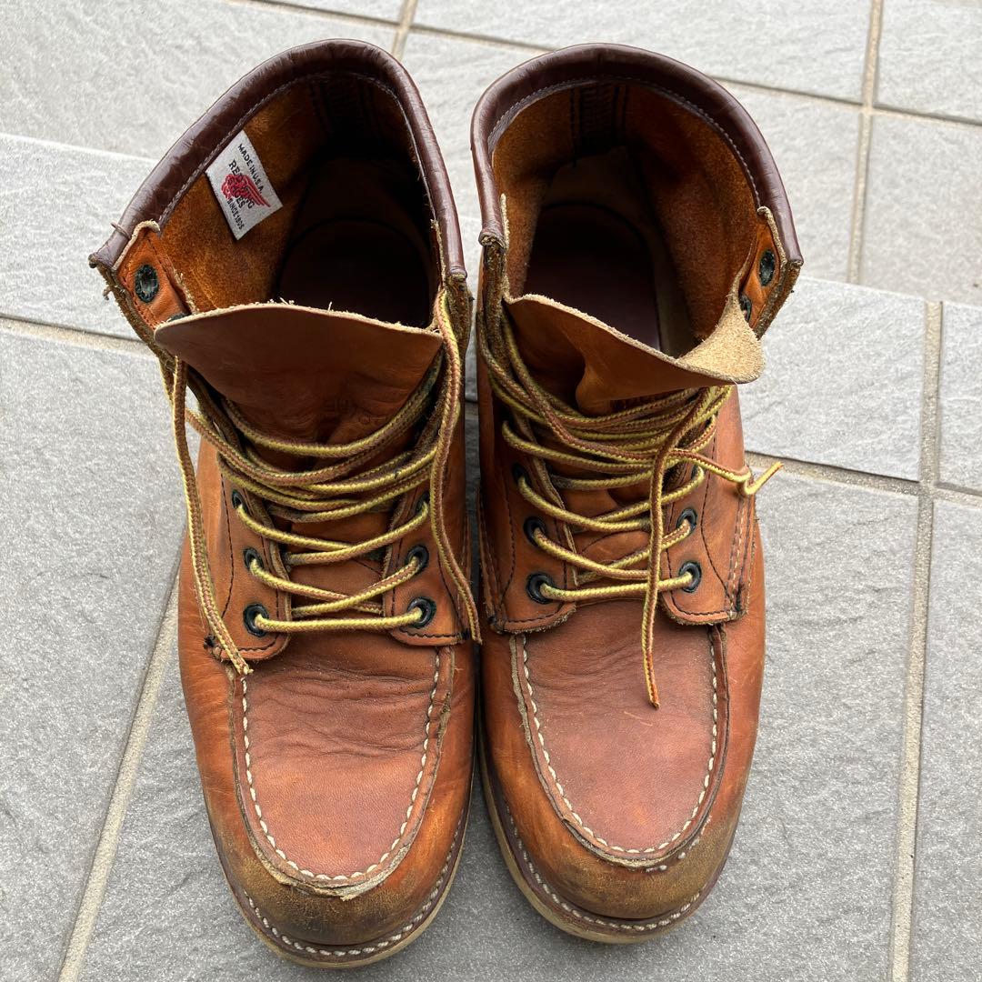 ブラウンレザー ハイカットブーツ