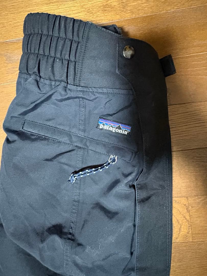 00s〜 Patagonia ブラック スノーボードパンツ 男性用