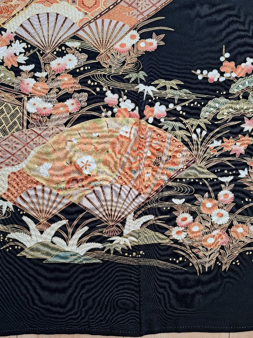 着物リメイクワンピース3640