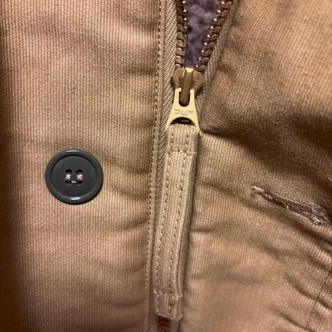 バズリクソンズN1デッキジャケットU.S.N. サイズ40 カーキ