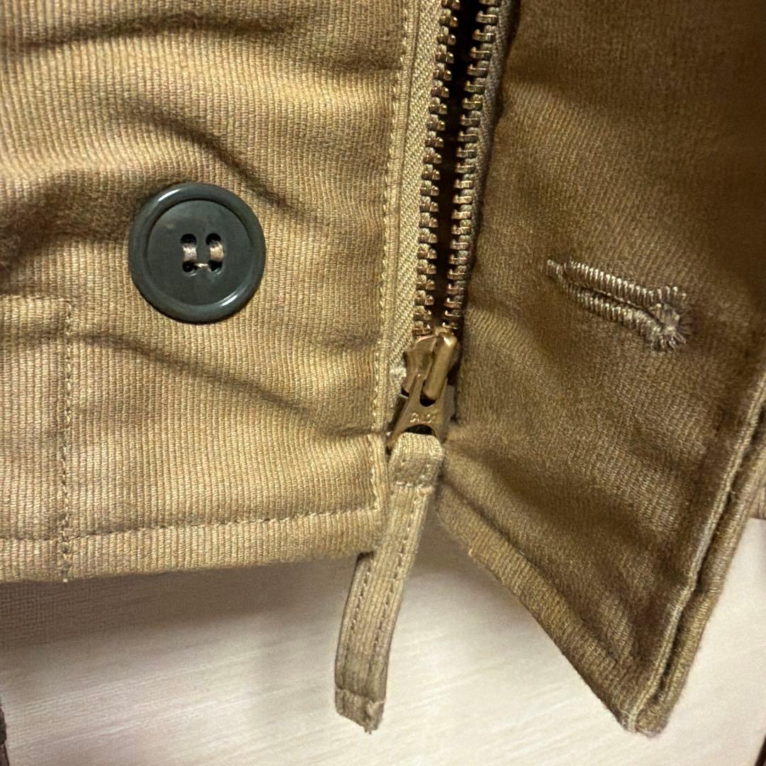 バズリクソンズN1デッキジャケットU.S.N. サイズ40 カーキ