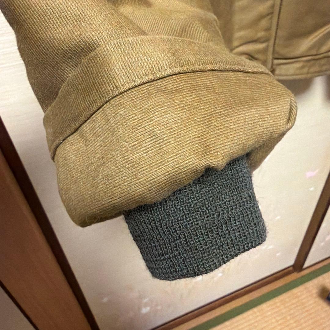 バズリクソンズN1デッキジャケットU.S.N. サイズ40 カーキ