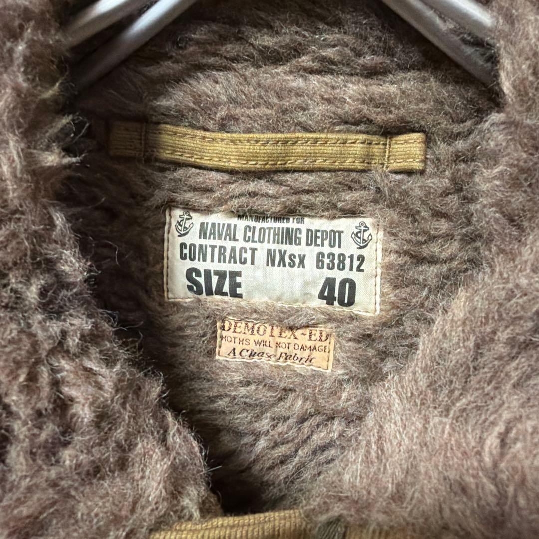バズリクソンズN1デッキジャケットU.S.N. サイズ40 カーキ