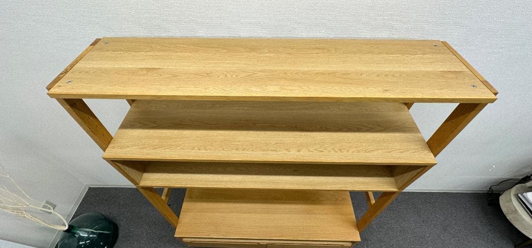 ■unico■ELEMT　AVミドルボード　シェルフ　テレビ台　ディスプレイ　棚