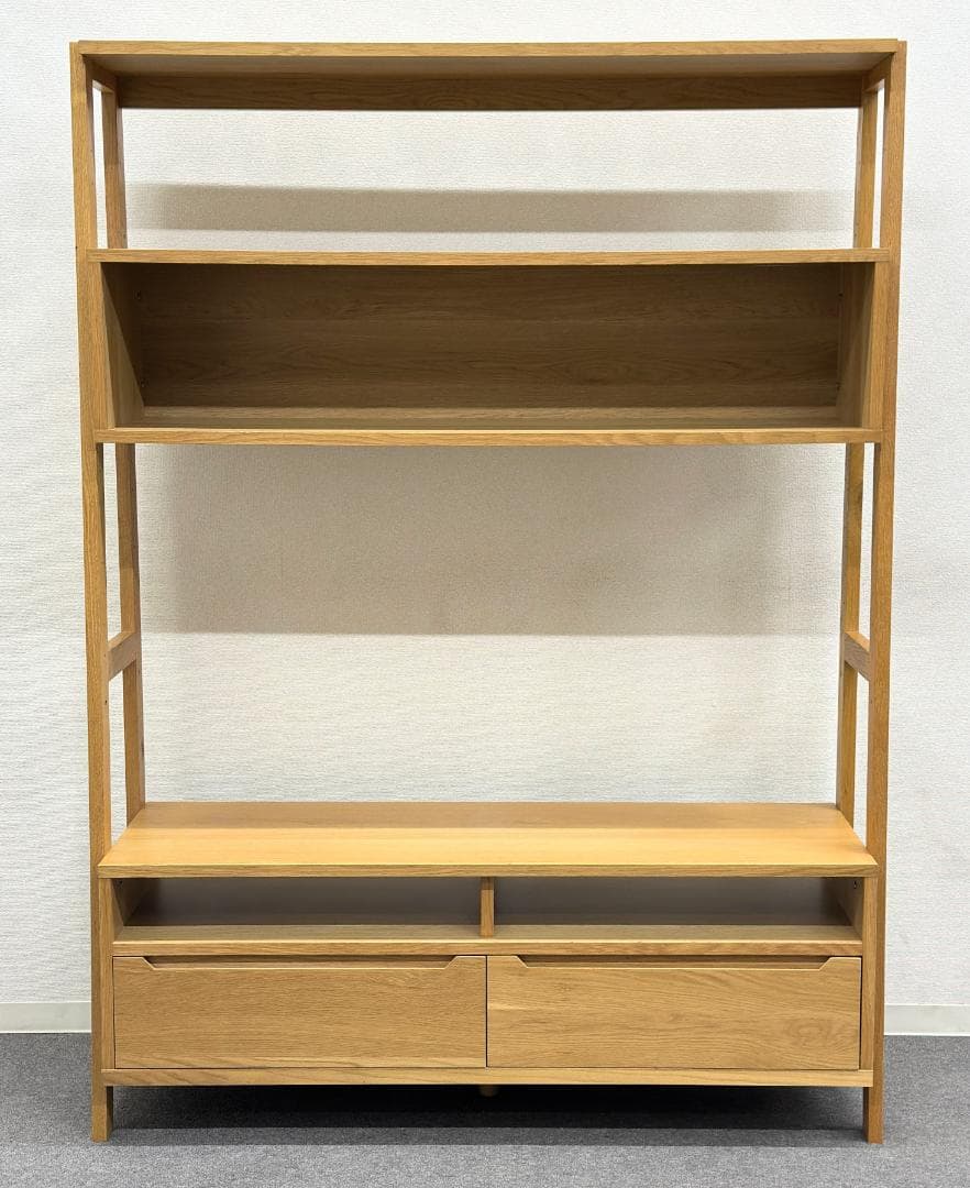 ■unico■ELEMT　AVミドルボード　シェルフ　テレビ台　ディスプレイ　棚