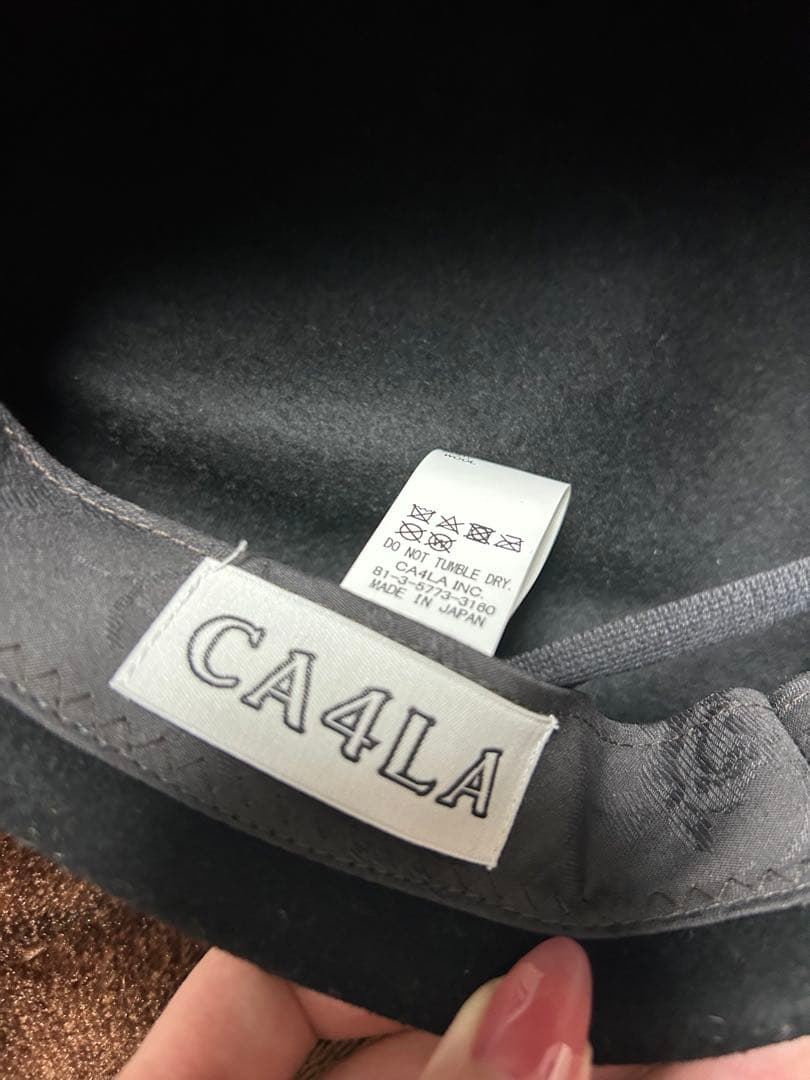 CA4LA アシンメトリーキャスケット　新品未使用