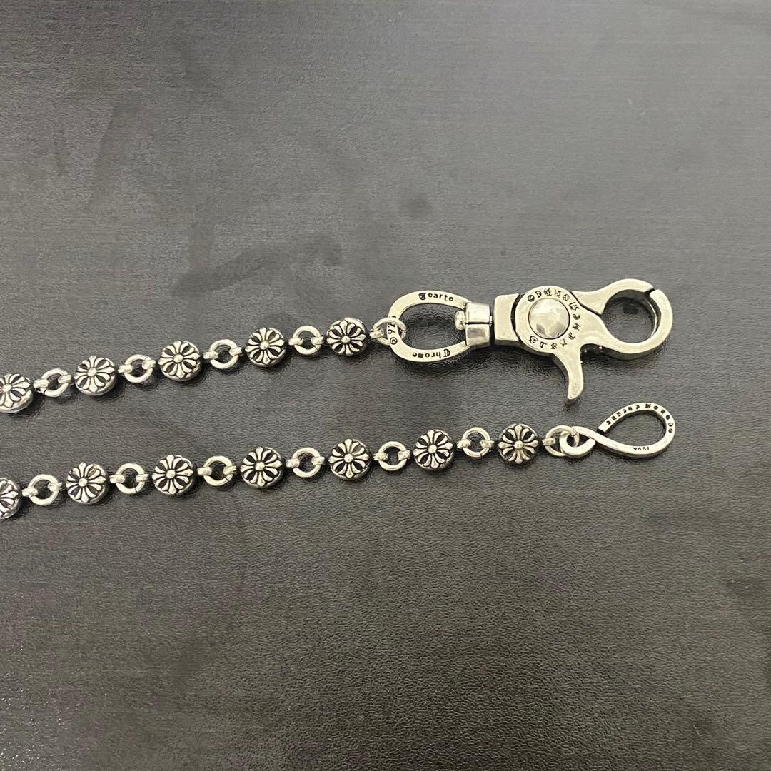 タイニーフック ウォレットチェーン シルバー925刻印