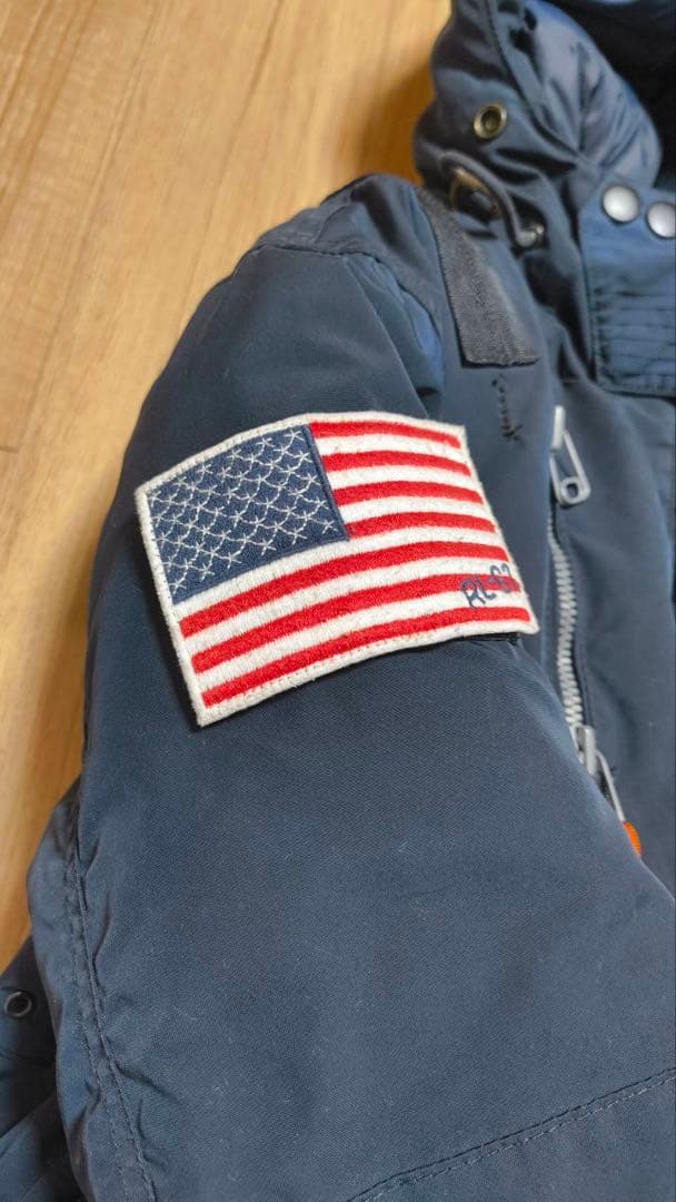 ポロラルフローレン N-2A N-2B ダウンジャケット フライトジャケット