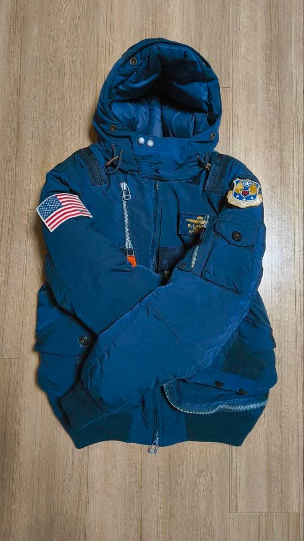 ポロラルフローレン N-2A N-2B ダウンジャケット フライトジャケット