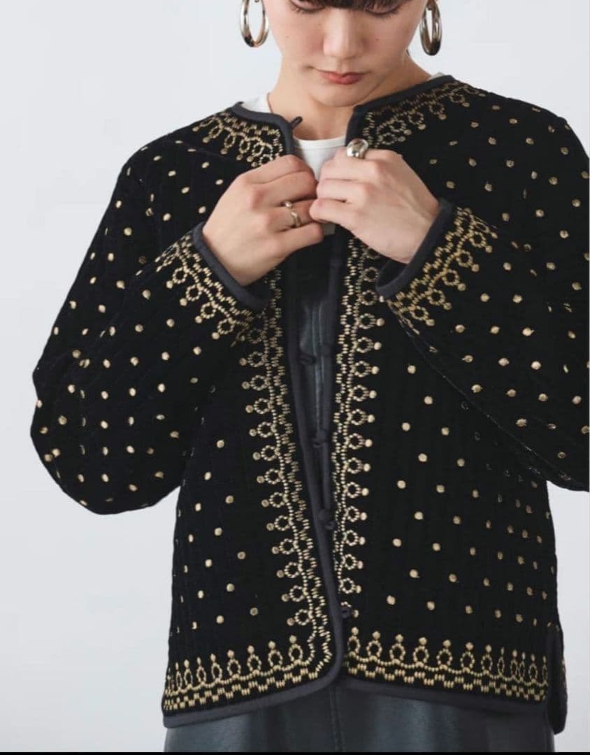 TORRAZZO DONNA 　ヴィンテージ調オリジナル刺繍ジャケット