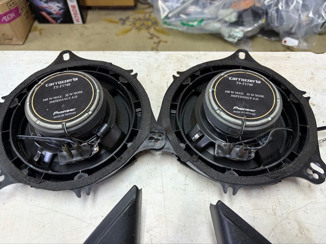 カロッツェリア　TS-F1740 カースピーカー ツィーター付