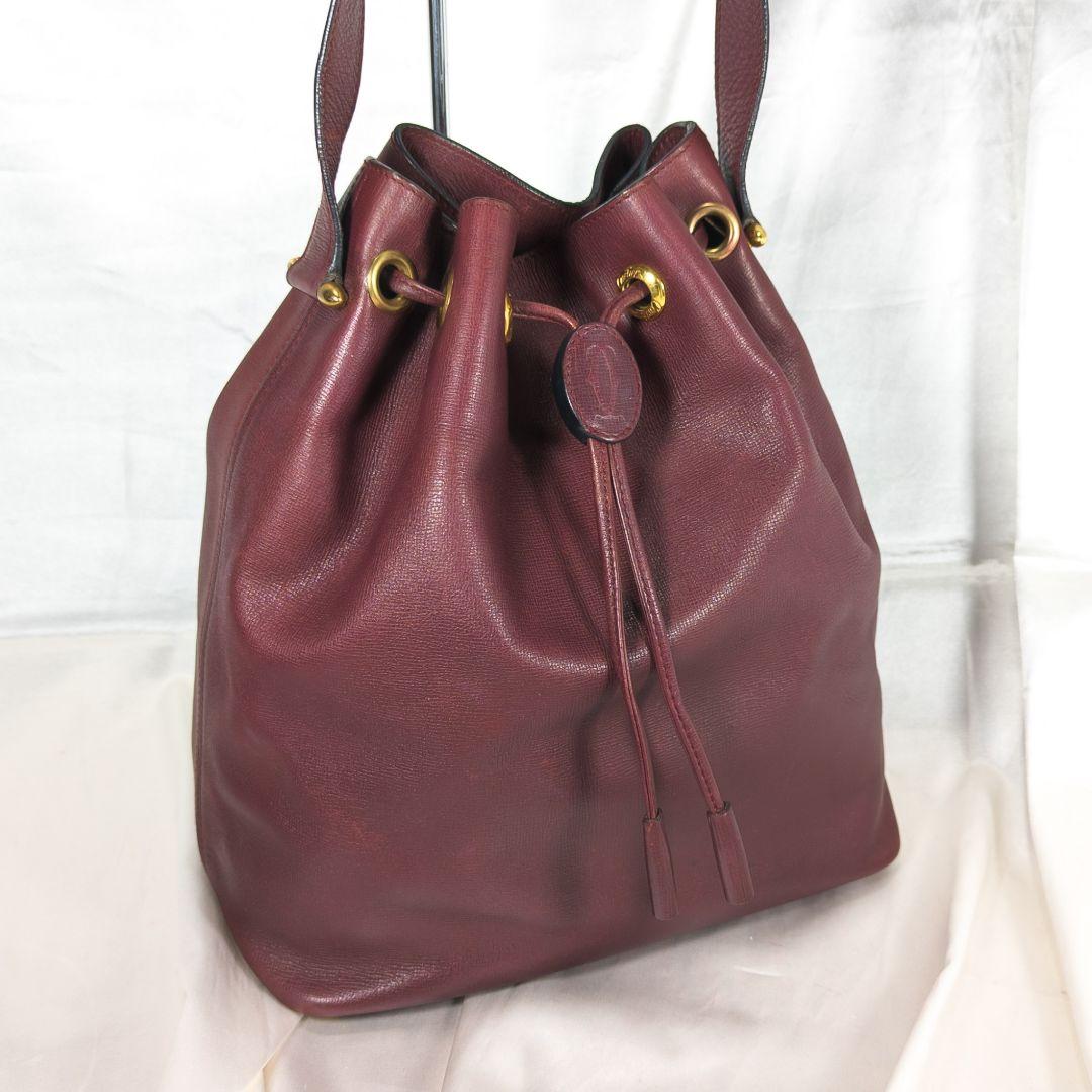 Cartier カルティエ マストライン 巾着バッグ 保存袋付き