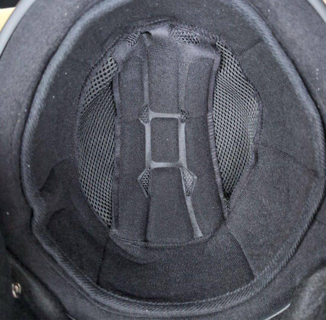 【最終値下げ中】フレイムデザイン 半帽ヘルメット 半キャップ エイジング ヤレ感