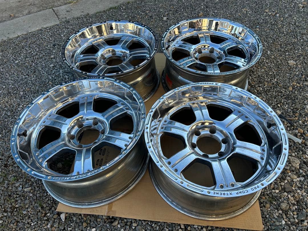 PROCOMP XTREME 20インチ9.5J-6 pcd139.7