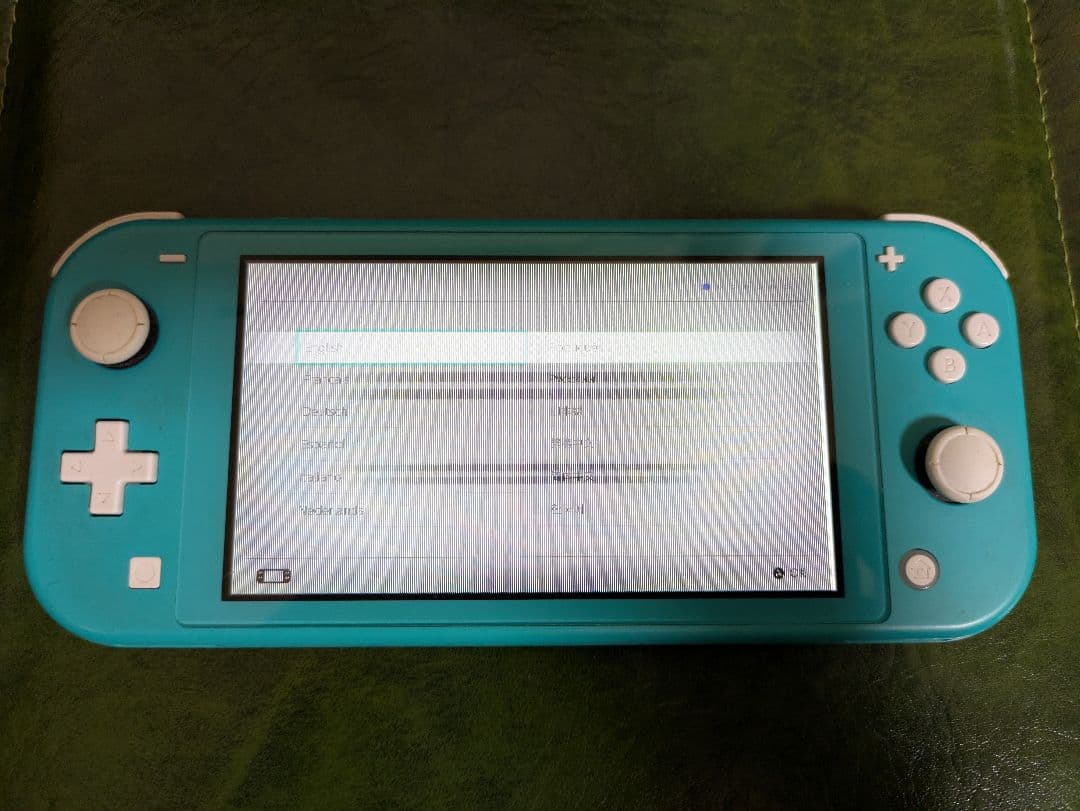 【ジャンク】Nintendo　Switch　Lite　本体　ターコイズ