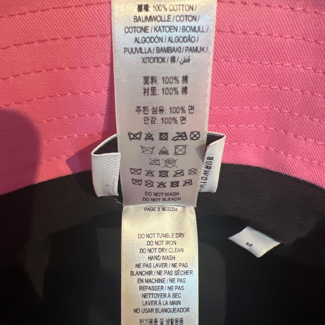 BURBERRY バケットハット M ピンク