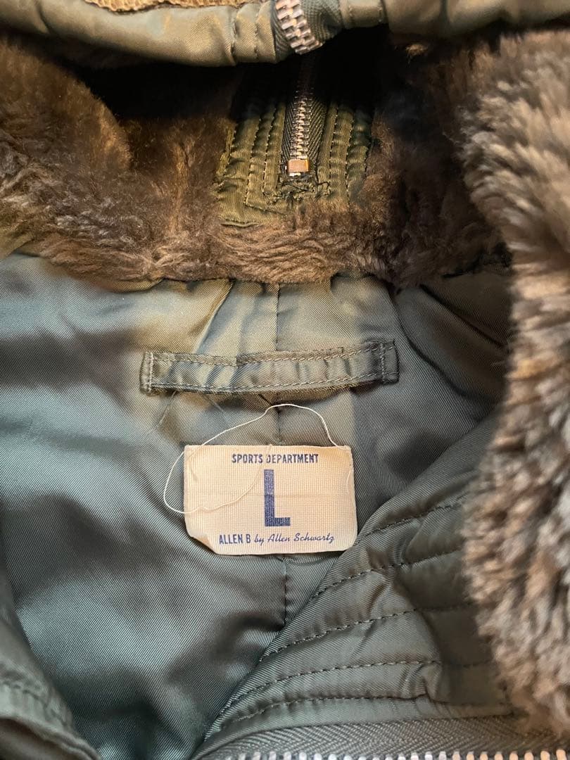 【美品】n-2b jacket L ポーカーズアツム　military