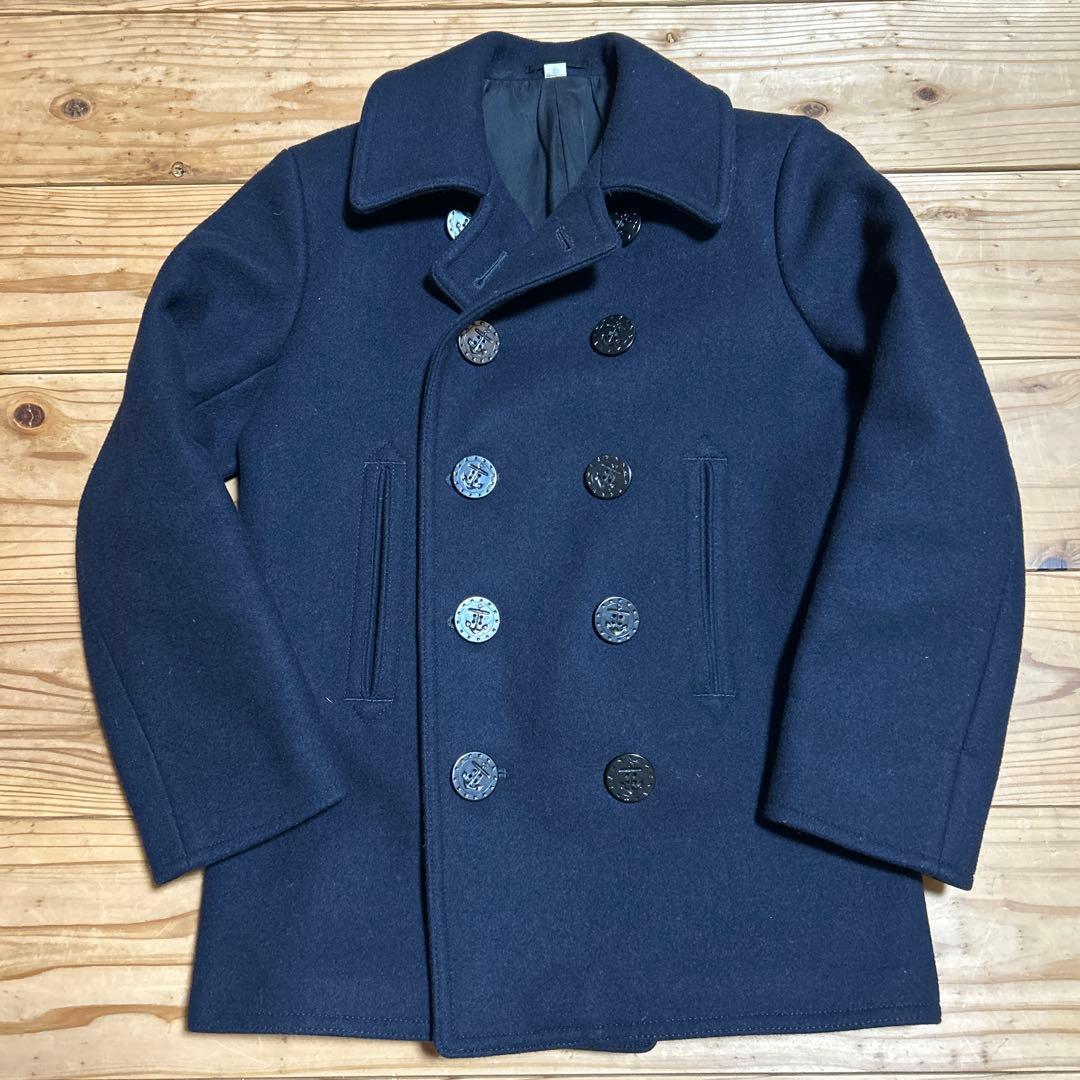 バズリクソンズ　Pコート　38 ネイビー　13スター　BR11554