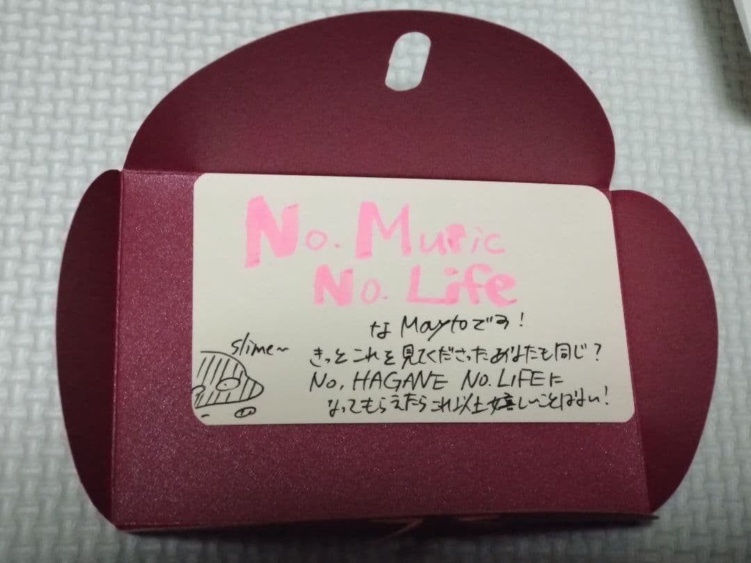 柴*！様 HAGANE『DEMO Ⅱ』＋フォトカード＋メッセージカード