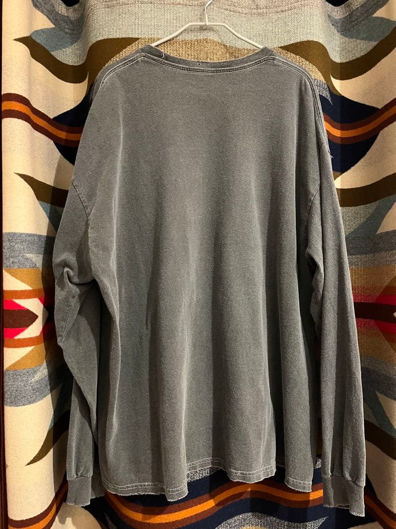 D*0様 ANCELLM EMBROIDERY DYED LS T-SHIRT