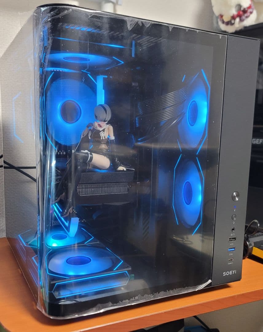 極美品 水槽型ゲーミングPC i7 RTX3070 安定動作 SignalRGB
