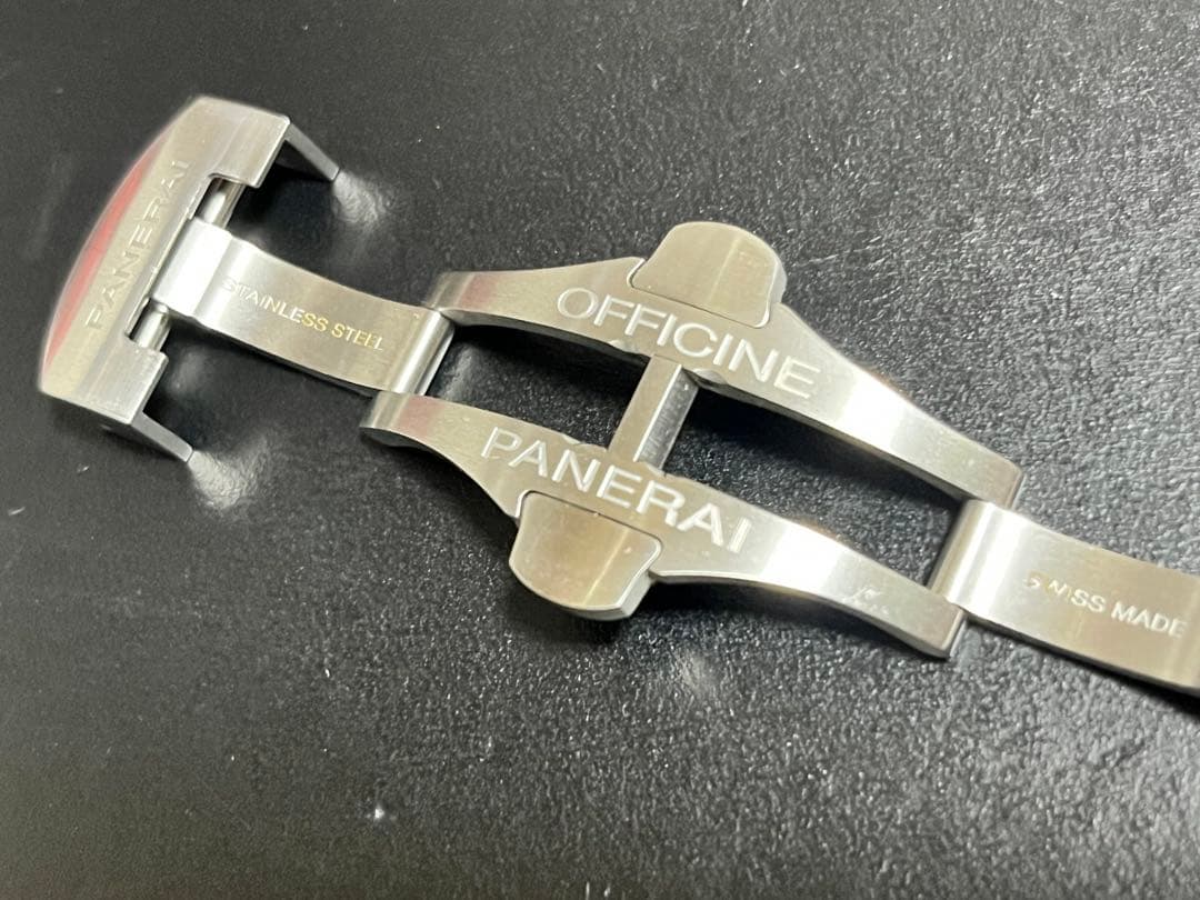 PANERAI パネライ 純正Dバックル ラバーベルト