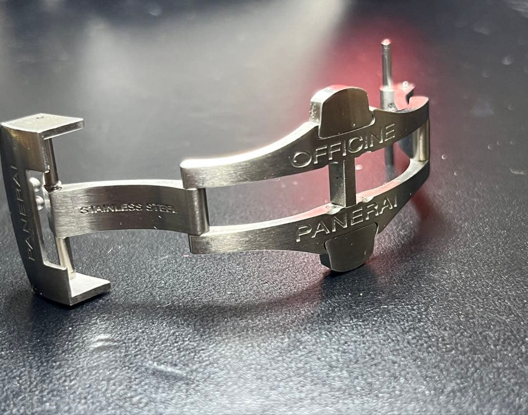 PANERAI パネライ 純正Dバックル ラバーベルト