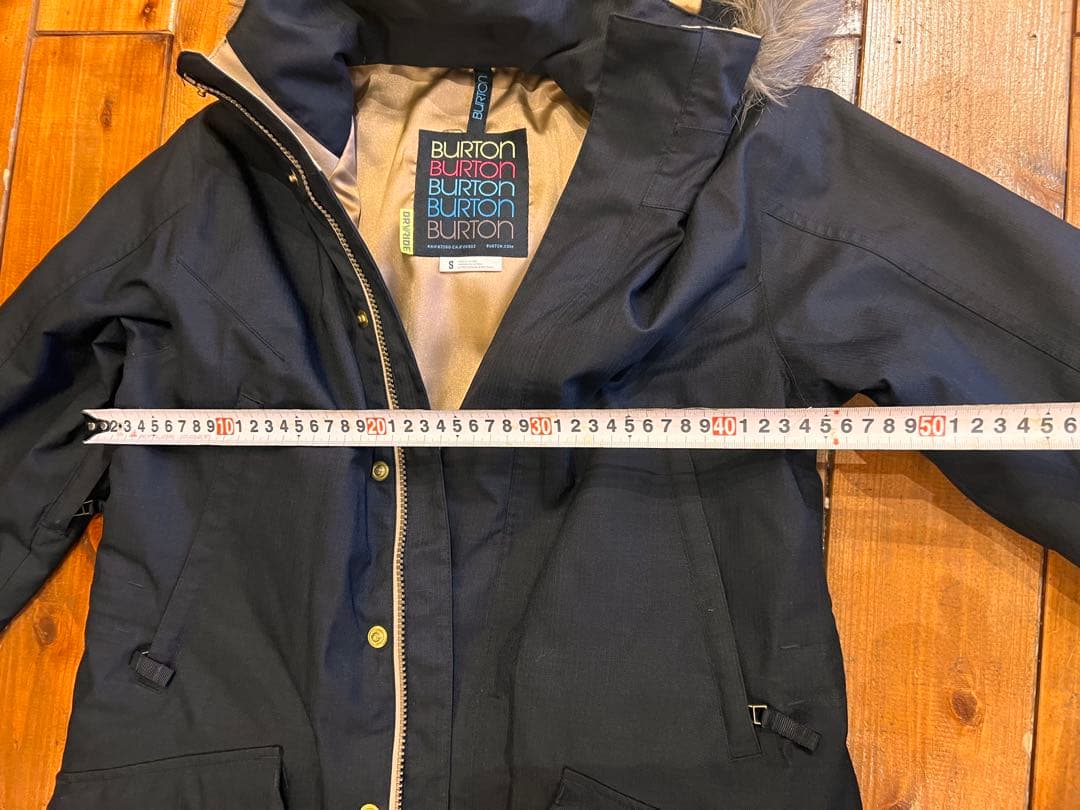Burton スノーボードジャケット S 黒
