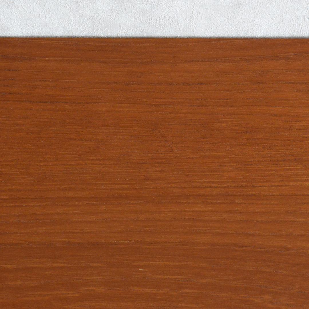 デンマーク 北欧ヴィンテージ チーク シェルフ 木扉引戸 北欧家具 キャビネット