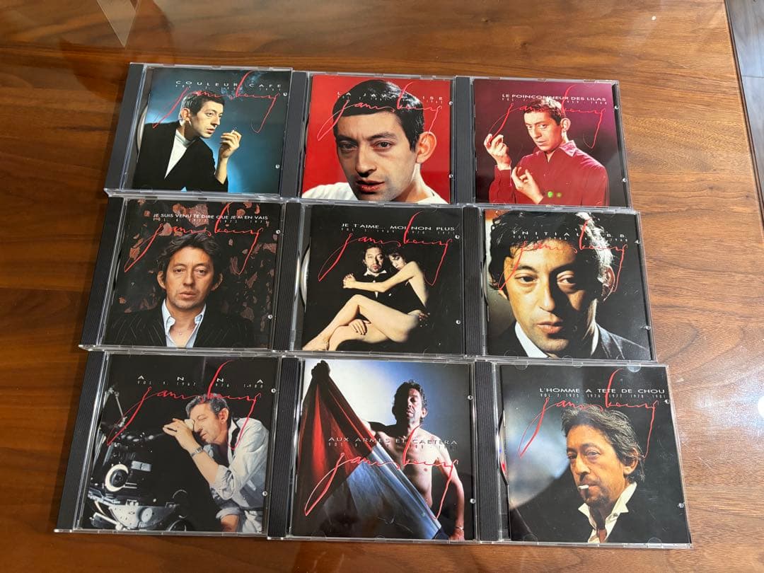 セルジュ・ゲンスブールCDボックス