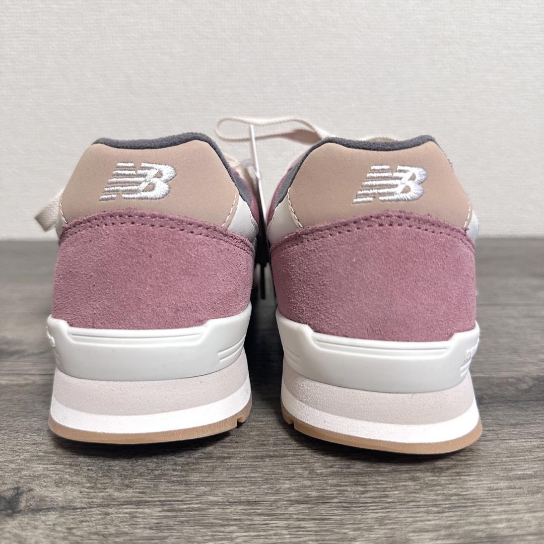 タグ付 ニューバランス WL996DB2 スエード×メッシュスニーカー 24.5