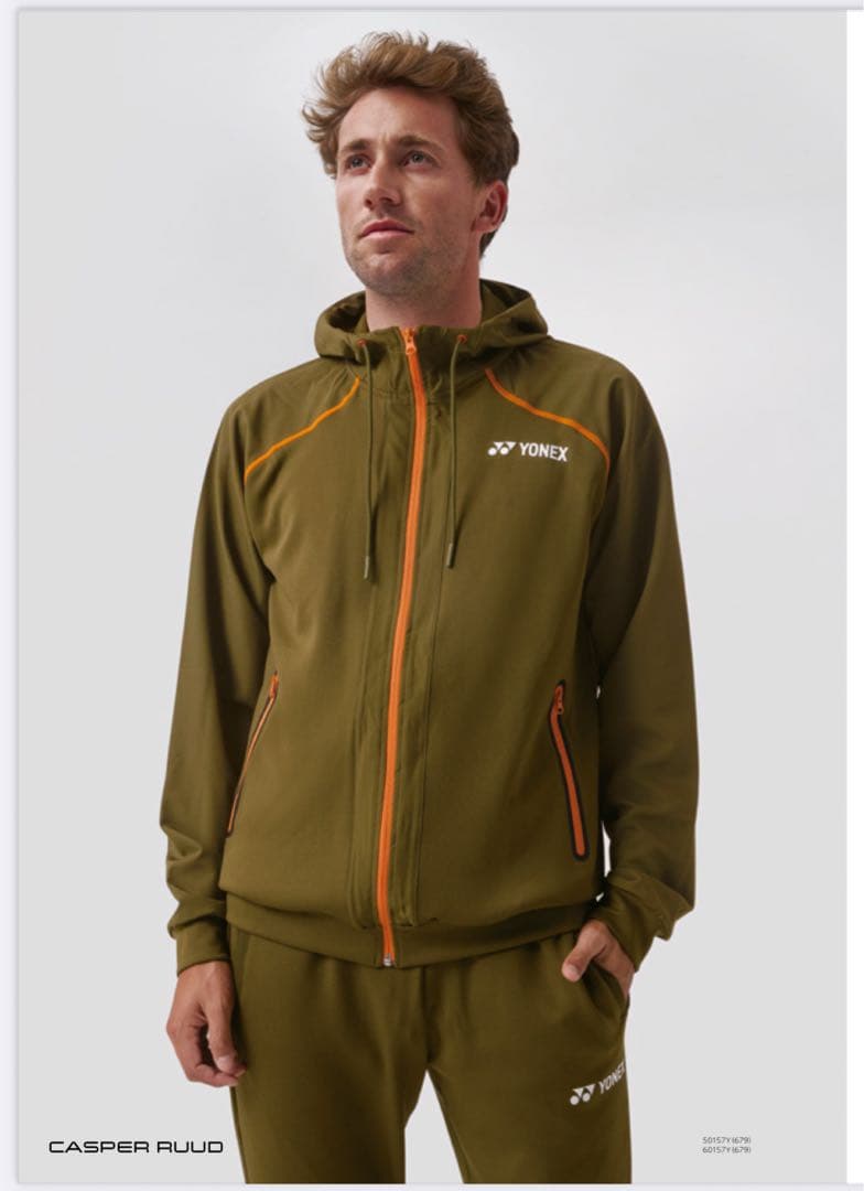 YONEX ヨネックス ユニスウェットパーカー 50157Y オイルブラウン L