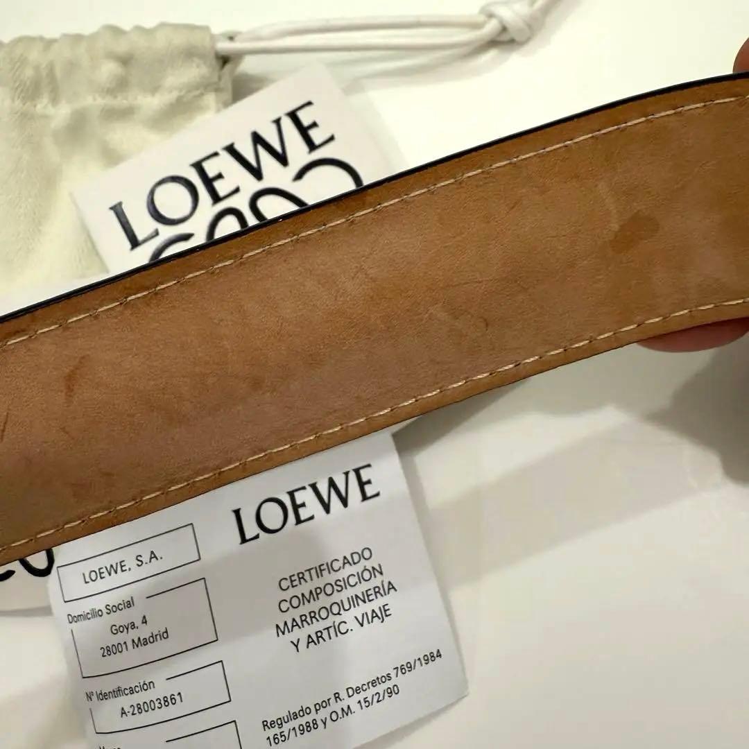 ⭐️最終お値下げ⭐️LOEWE ロエベ レザー バングル 保存袋付き