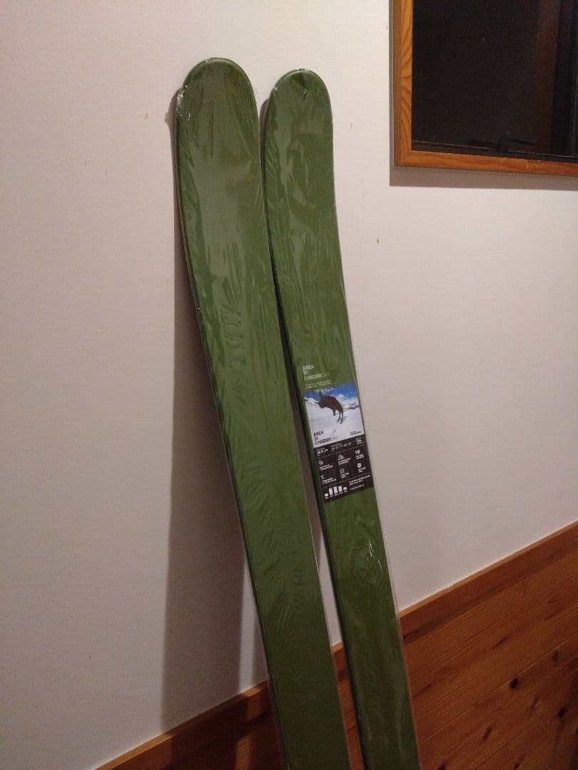 新品未使用★正規★CandideSkiキャンディットAREA91エリア保証書完備