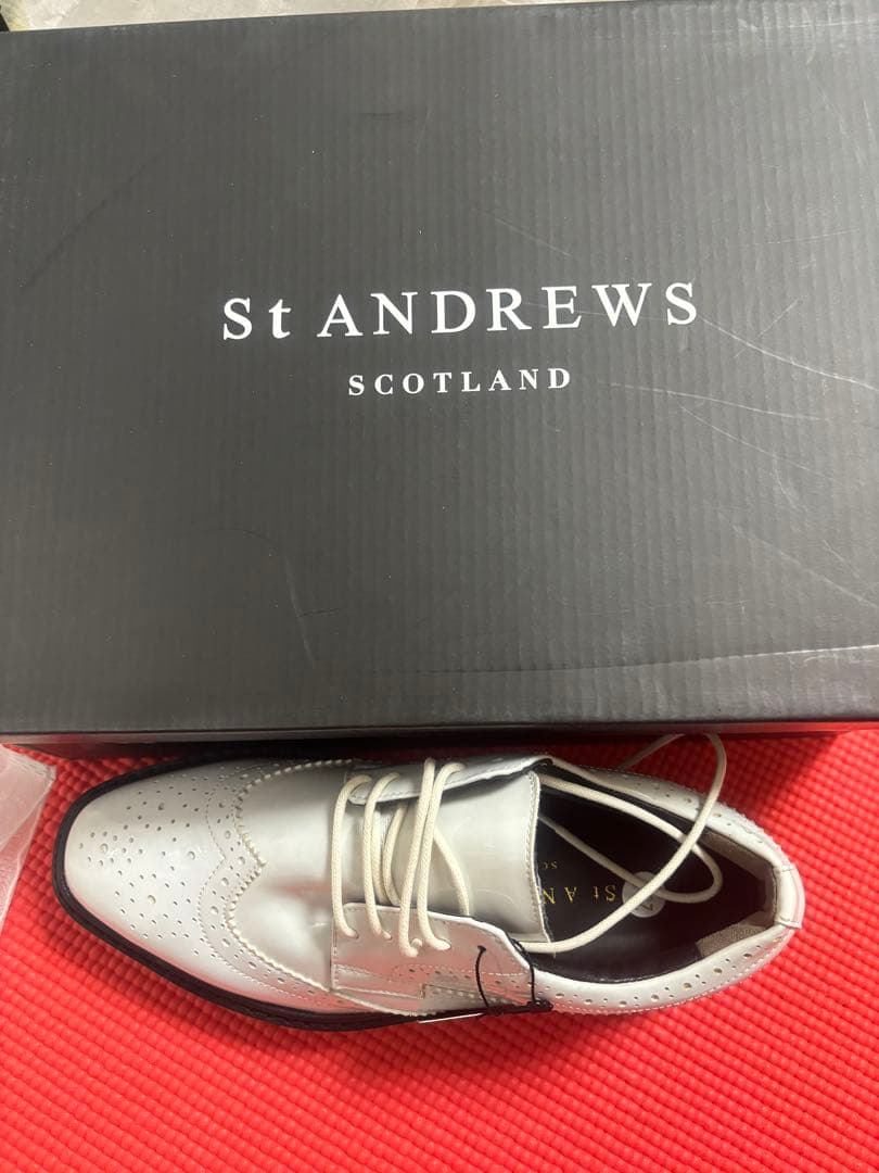 値下げ　新品 セントアンドリュース スパイクレスゴルフシューズ