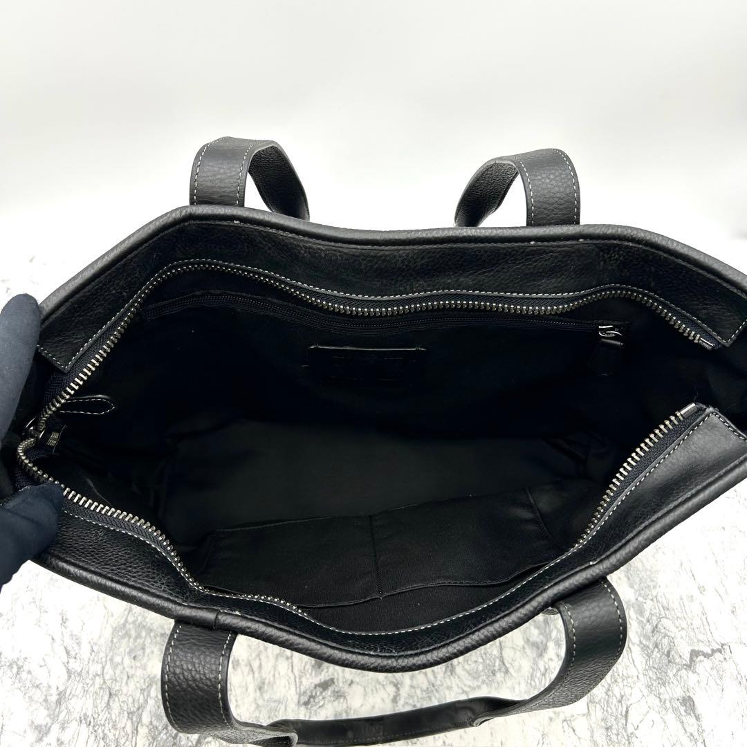 極美品✨ コーチ サリバン C9876 トートバッグ レザー シボ革 A4
