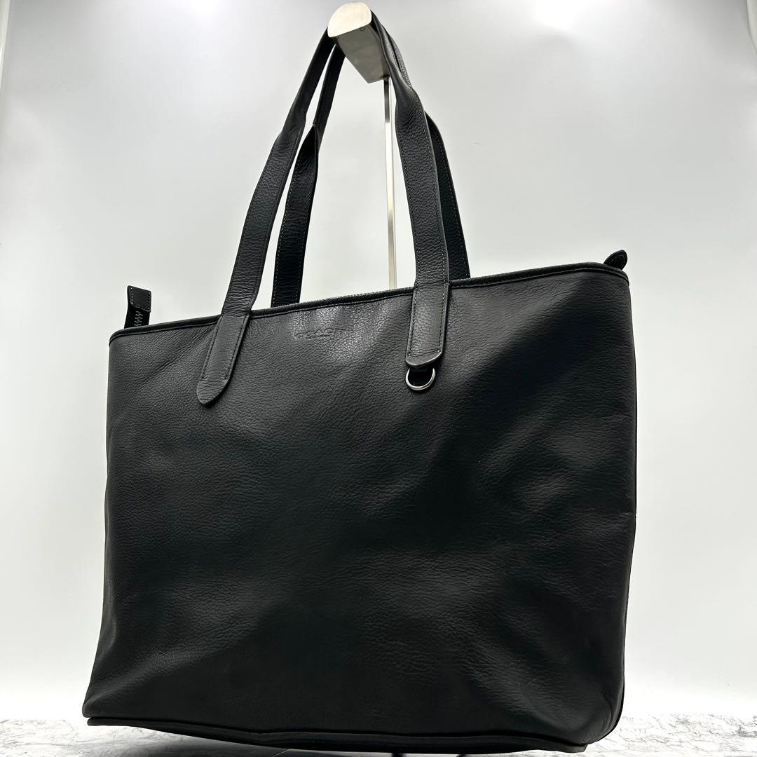 極美品✨ コーチ サリバン C9876 トートバッグ レザー シボ革 A4