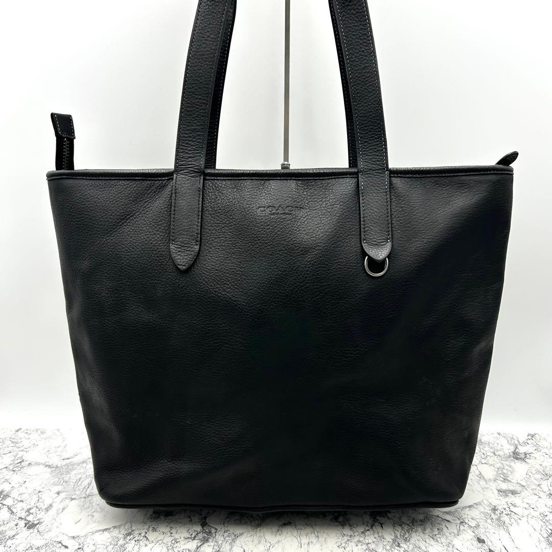 極美品✨ コーチ サリバン C9876 トートバッグ レザー シボ革 A4