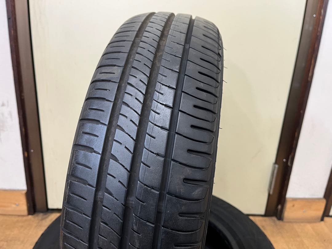 期 2024年製 ダンロップ 中古サマータイヤ 165/65R14 4本セット