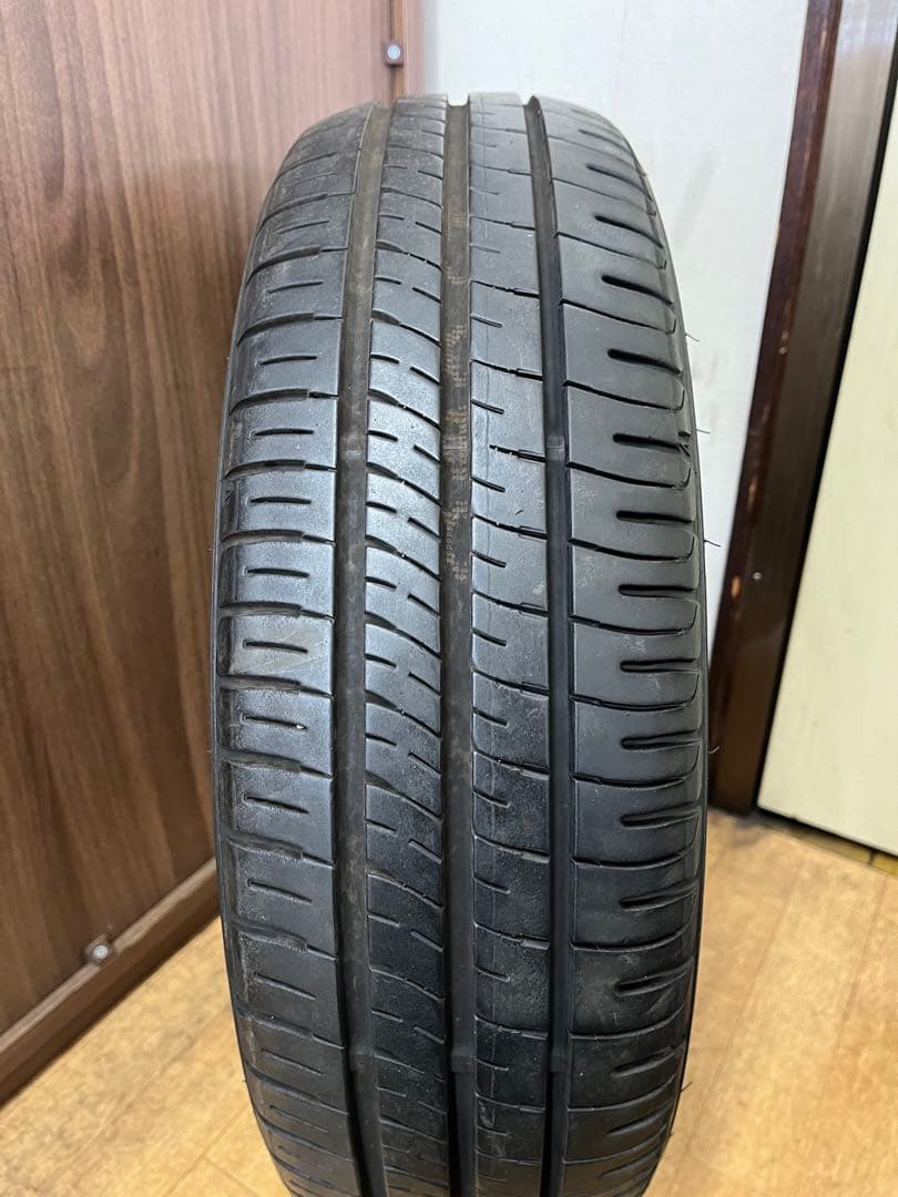期 2024年製 ダンロップ 中古サマータイヤ 165/65R14 4本セット