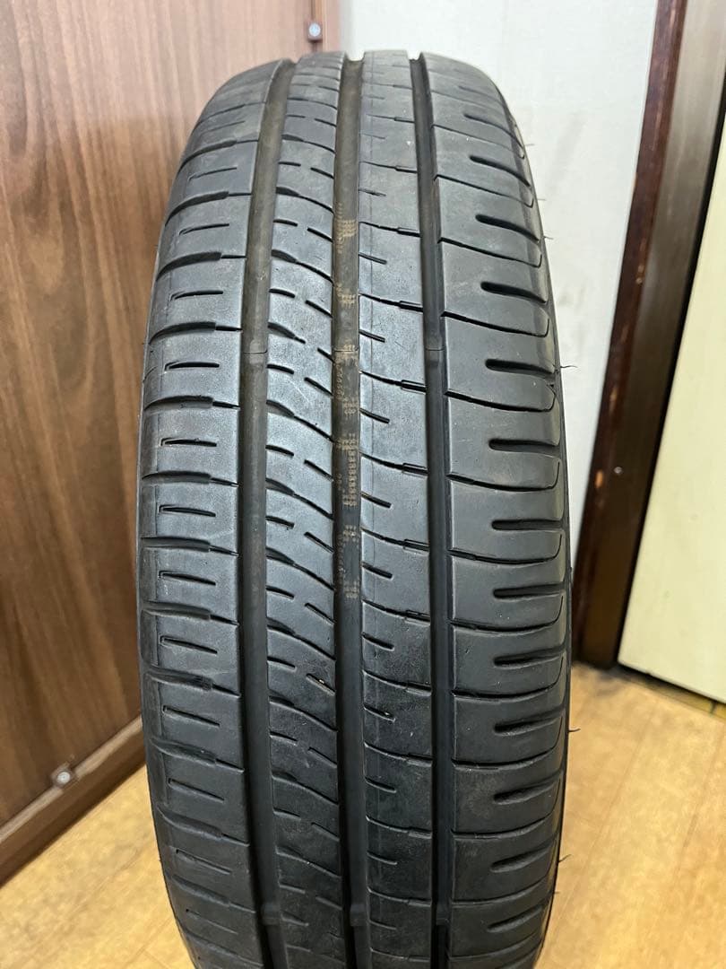 期 2024年製 ダンロップ 中古サマータイヤ 165/65R14 4本セット
