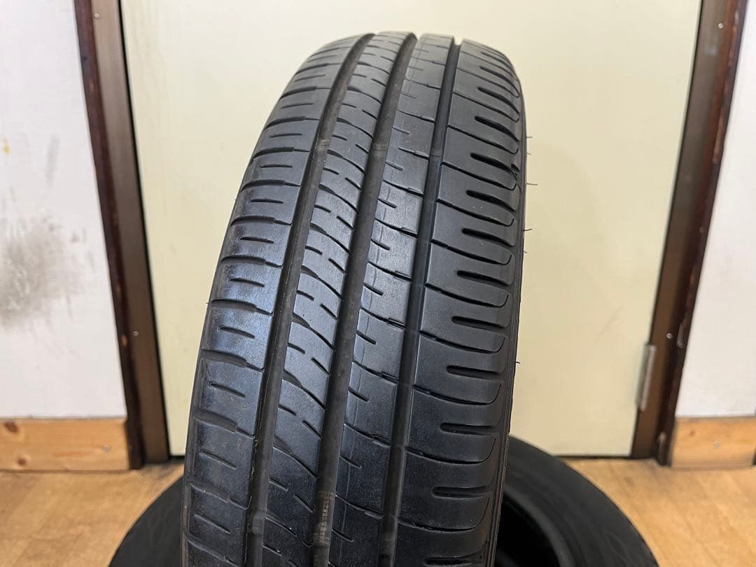 期 2024年製 ダンロップ 中古サマータイヤ 165/65R14 4本セット